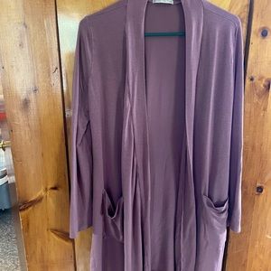 Active wear cardigan